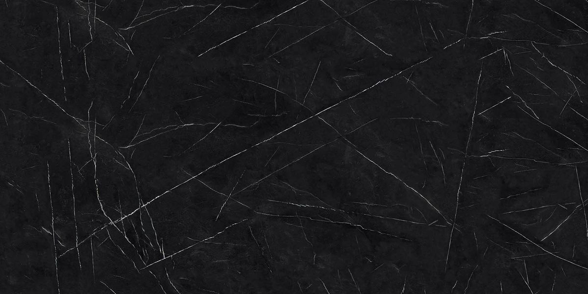 Nero Marquina porcelain slab